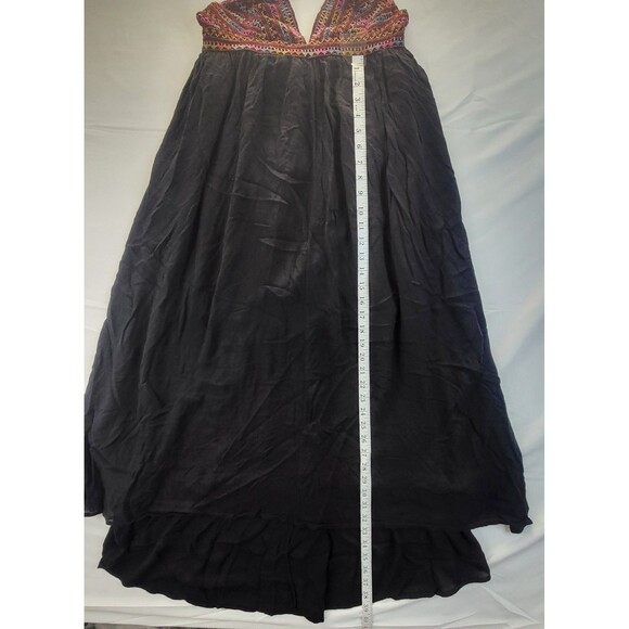 Elegant Black and Pink Women's Dress - Picture 8 of 9